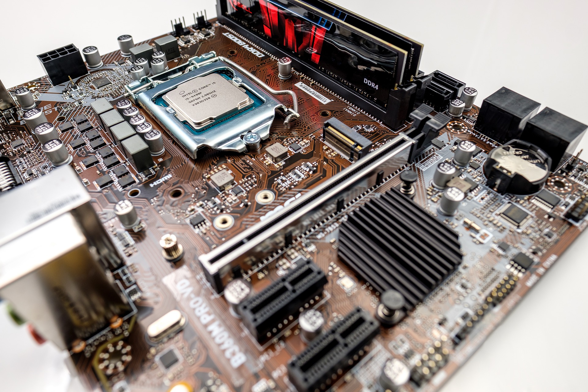 The computer motherboard